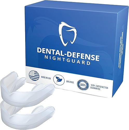 Dental-Defense Protector dental profesional para aparatos ortopédicos para niños reduce el apriete y el rechinado, protector de dientes antimolienda