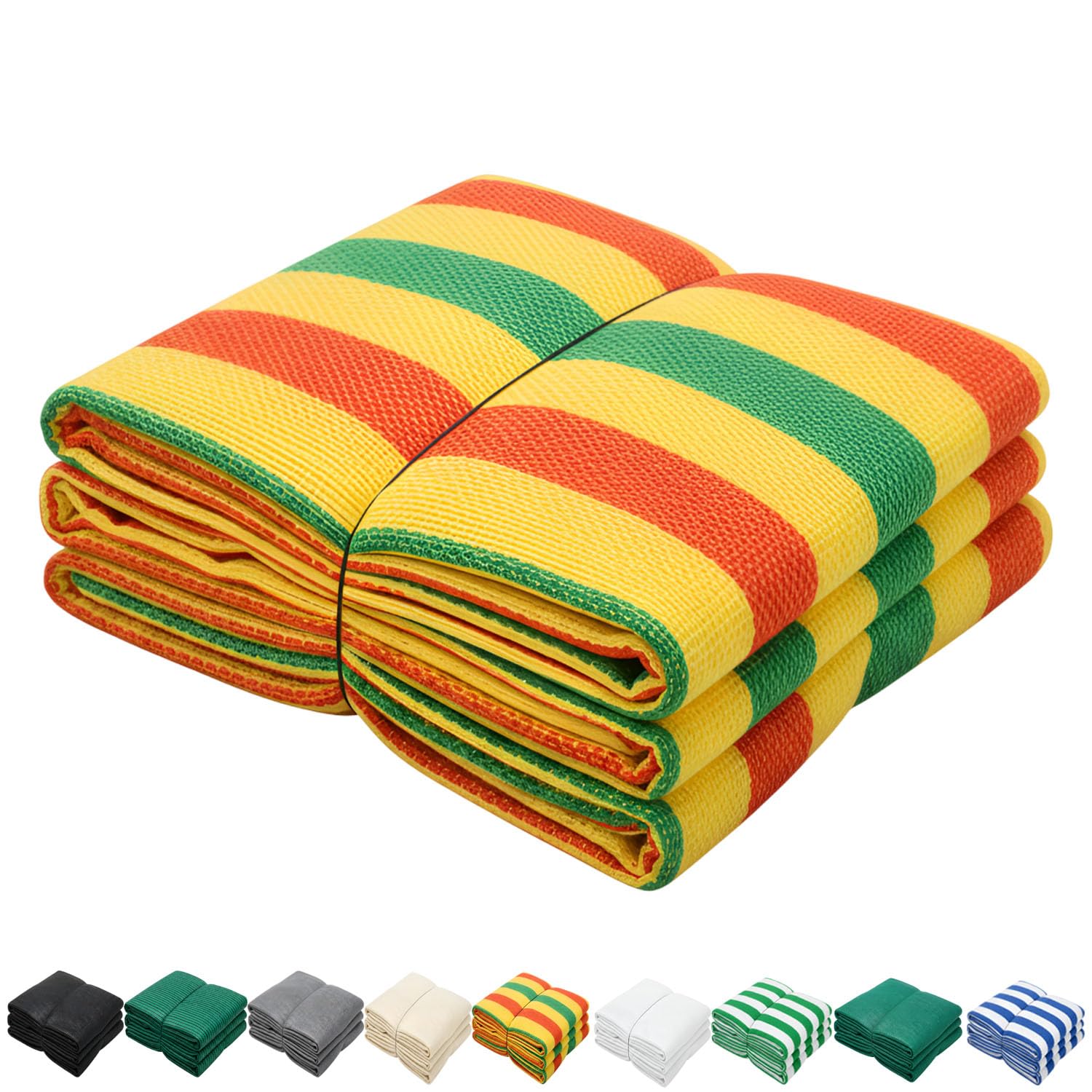 UR Little Shop 90% Shade Net 10 x 30 Feet | Multicolor | HDPE | UV Resistant Sun Shade Cloth for Garden, Terrace, Greenhouse, Car Parking & Outdoor Heat Protection-image-34