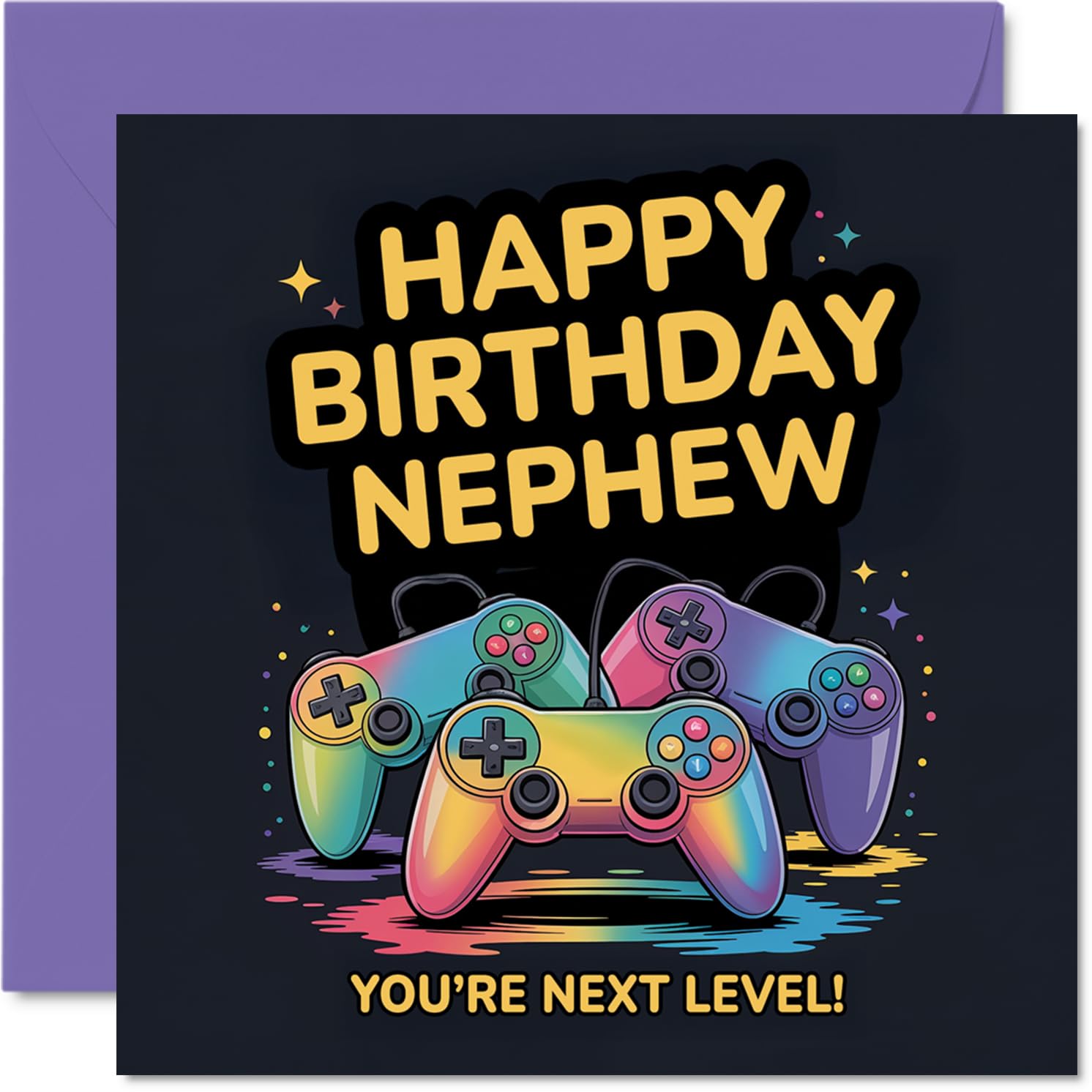 Nephew Birthday Card, Youre Next Level