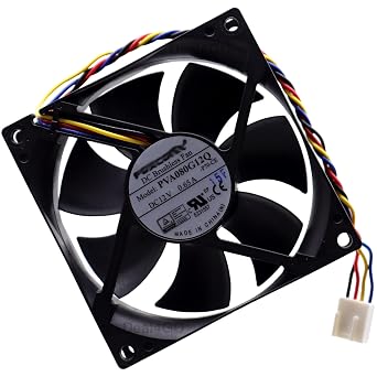 Deal4GO 8CM Chassis System Cooling Fan 01EF483 Replacement for Lenovo ThinkCentre M710q M710s M720s 5-14IOB6 510-15ABR Desktop