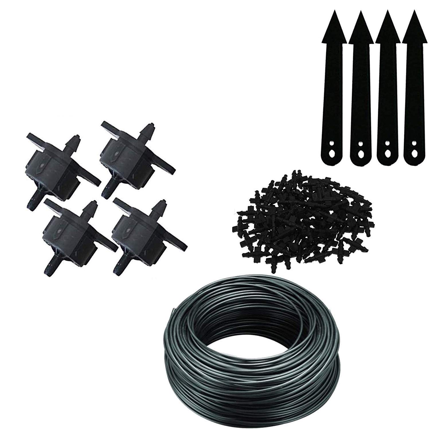 Ascension Agro Drip Irrigation Garden Watering Plants KIT Feeder Line Supply 4mm, Drip Emitters, Pin Connectors & Emitter Stacks (B07WHQ4R7H) Amazon Price History, Amazon Price Tracker