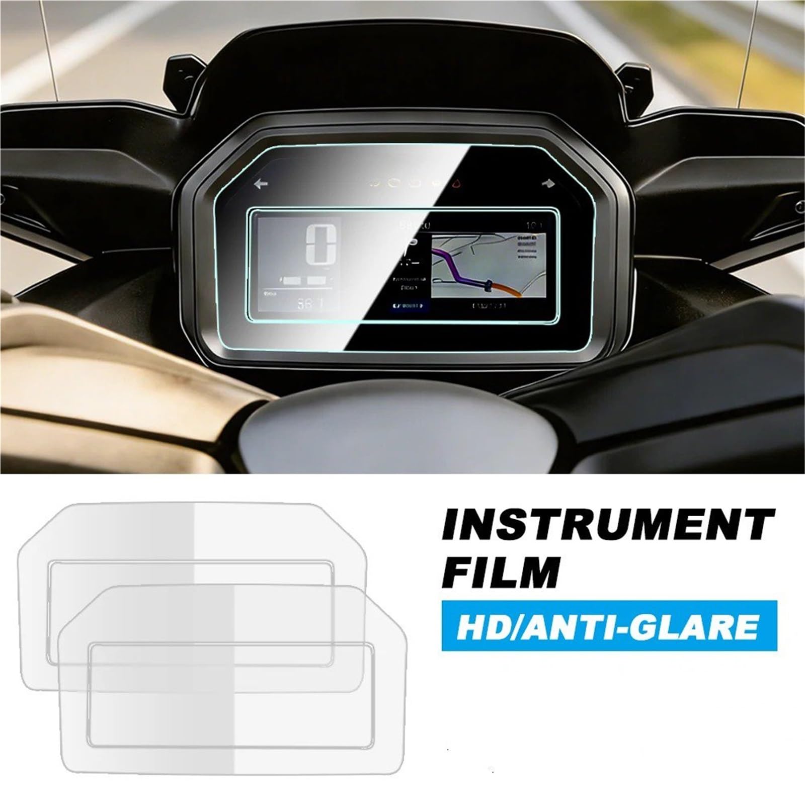 Cruscotto Proteggi Schermo Per XMAX 300 250 150 Per TECH Per MAX 2025-Moto TFT Display Protezione Pellicola Della Protezione Dello Schermo Strumento Pellicola Tachimetro(2 SETS)