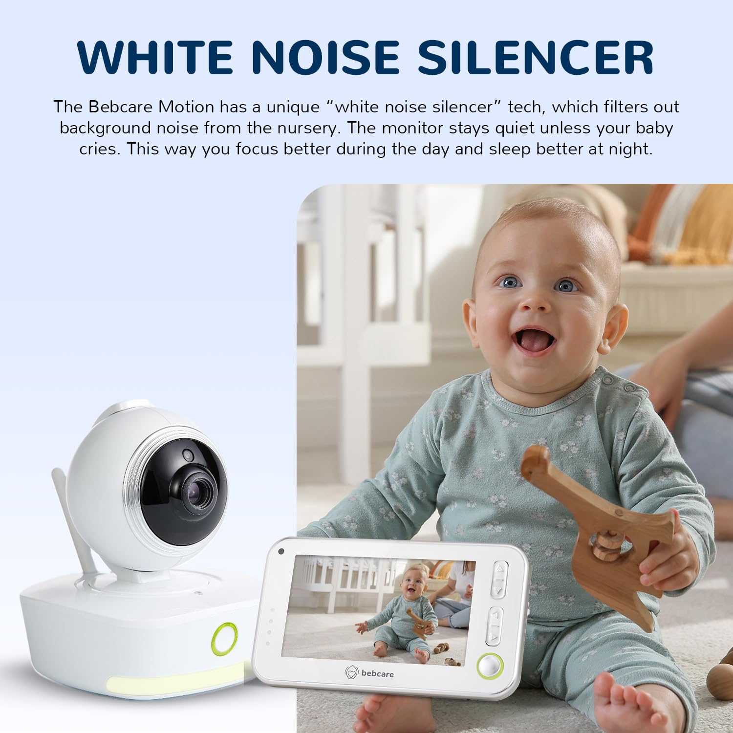 Bebcare Motion Moniteur vidéo numérique pour bébé