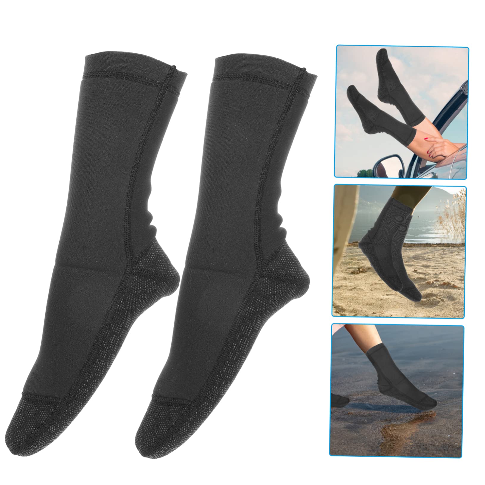 VANZACK Warm Keeping Snorkeling Socks Snorkel Beach Socks Comfortable Skin-friendly Diving Footwear