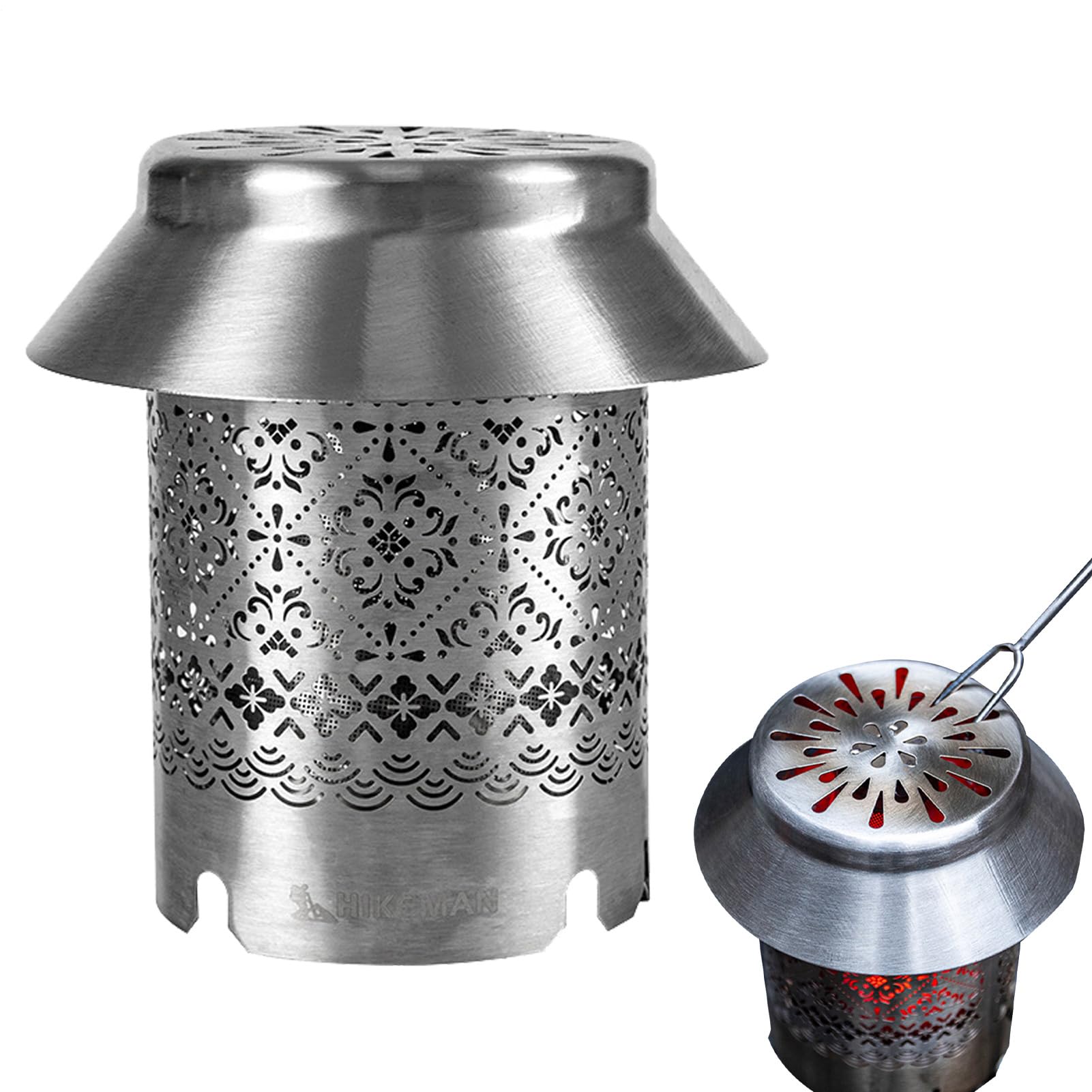 Chauffage portable pour cuisiner à l'intérieur de l'abri de camping sans avoir froid