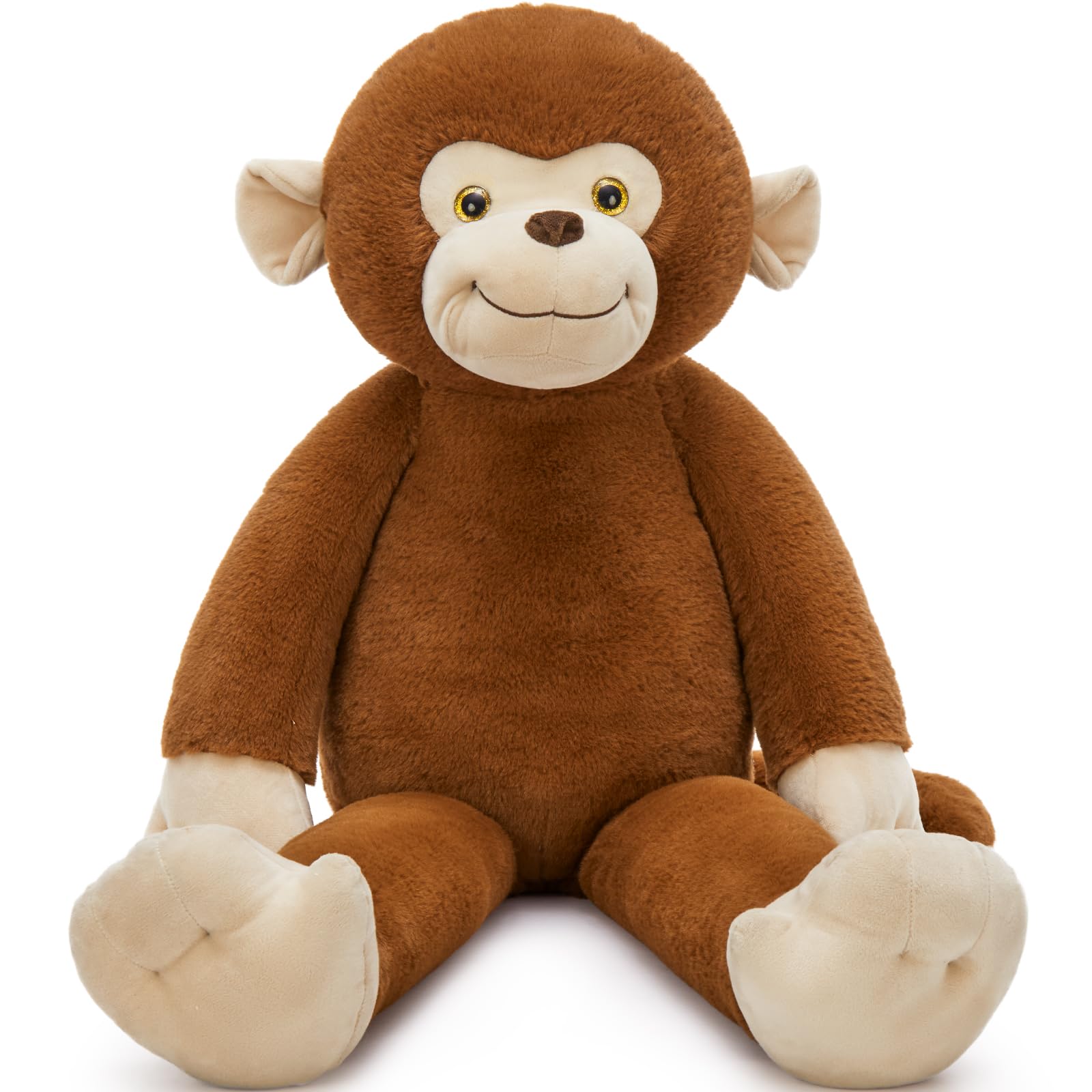 Amazon.com: Tezituor 3.2lb Monkey Stuffed Animal Plush Toy, 39.5in