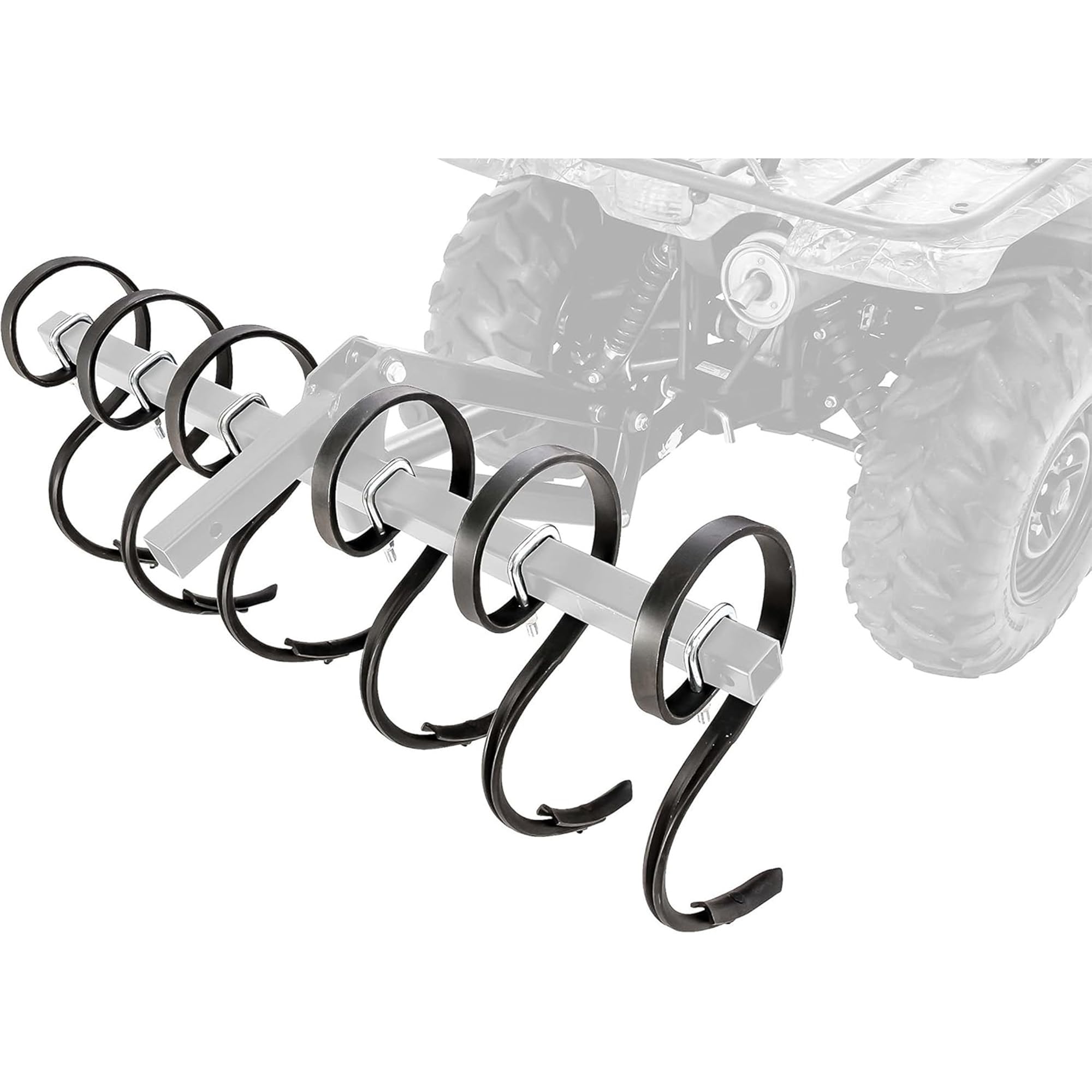 Black Boar ATV/UTV S-Tine Kultivator für Neubodenvorbereitung oder Nachbearbeitung (66007)