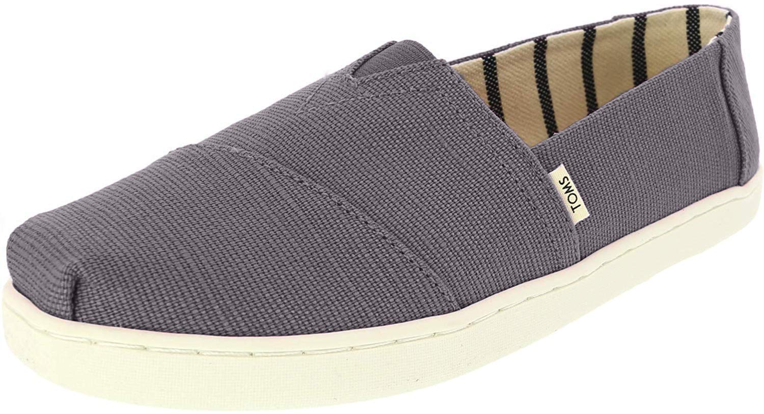TOMS Men's Alpargata Classic Slip-on Espadrille, Textile/Synthetic Upper | Casual Shoes