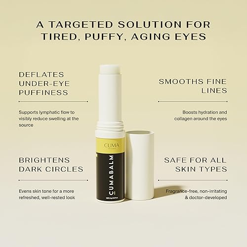 Miniatura 2 de Cuma Balm  Bálsamo para ojos con cúrcuma y retinol para ojos hinchados y ojeras  Vegano