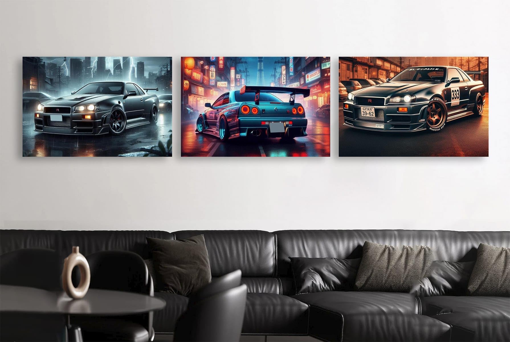 【貴重】NISSAN SKYLINEポスター4枚、本セット Yahoo!オークション - 貴重 日産 スカイライン誕生20年記念 名作ポスタ