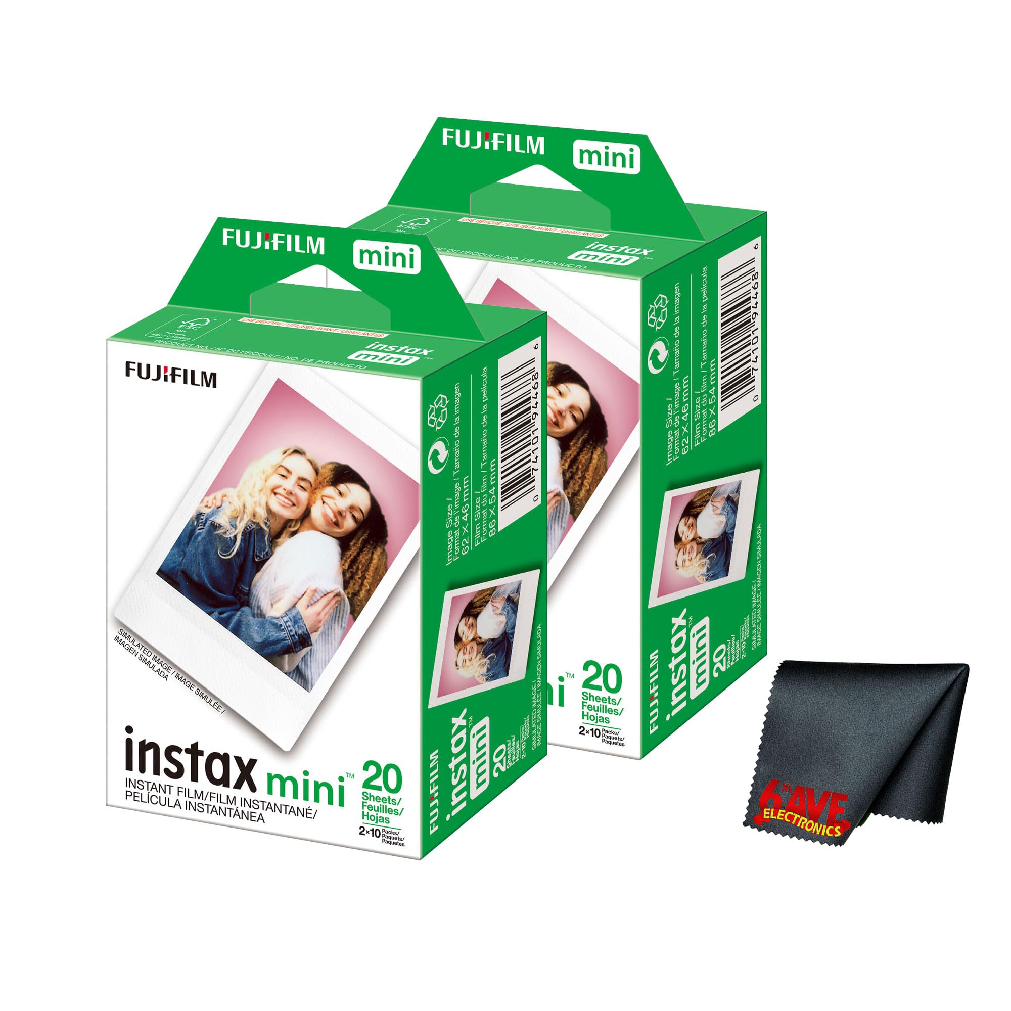 FUJIFILM instax mini インスタントフィルム 6個 Amazon.com : Fujifilm Instax Mini Film for Instant Camera (40