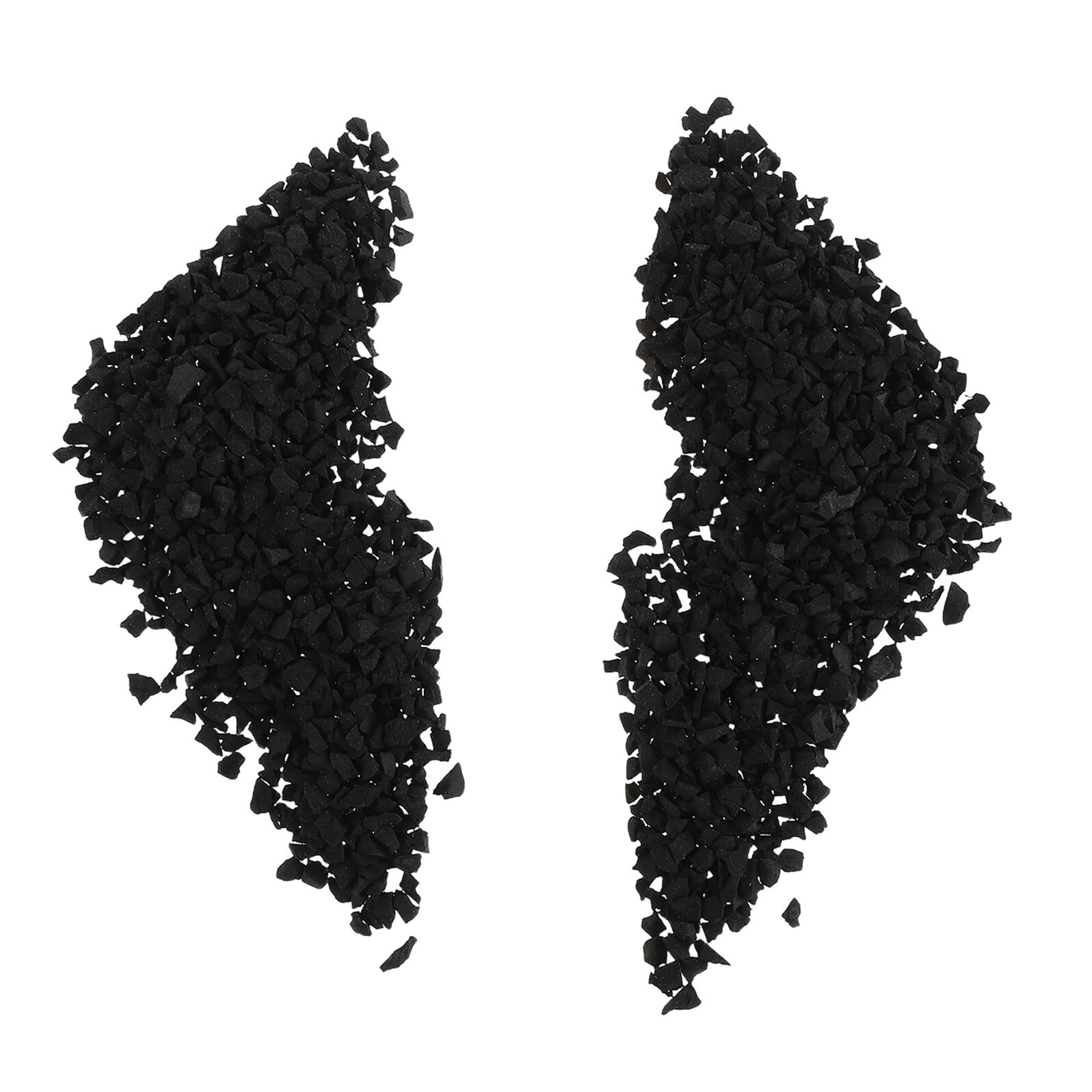 DOITOOL 1kg Bag Rubber Granules Infill for Artificial Grass Turf Synthetic Turf Rubber Beads for Sports Field and Playground for Football and Soccer Lawn