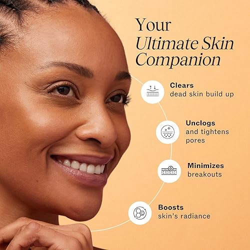 Miniatura 2 de LilyAna Naturals Exfoliante facial de carbón, exfoliante facial, exfoliante de microdermoabrasión, productos para el cuidado facial de la piel para