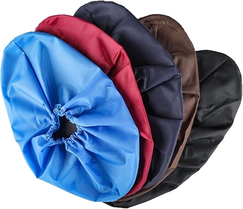 Miniatura 7 de LAKE OF FIRE 5 Pairs Reusable Shoe Covers Non-slip, Waterproof Washable Thickened Boot Covers for Floor Carpet Protection