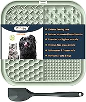 Licking Mat for Dogs & Cats with Suction Cups - Slow Feeder Lick Mat for Anxiety Relief, Boredom Buster, Grooming Distraction Toy