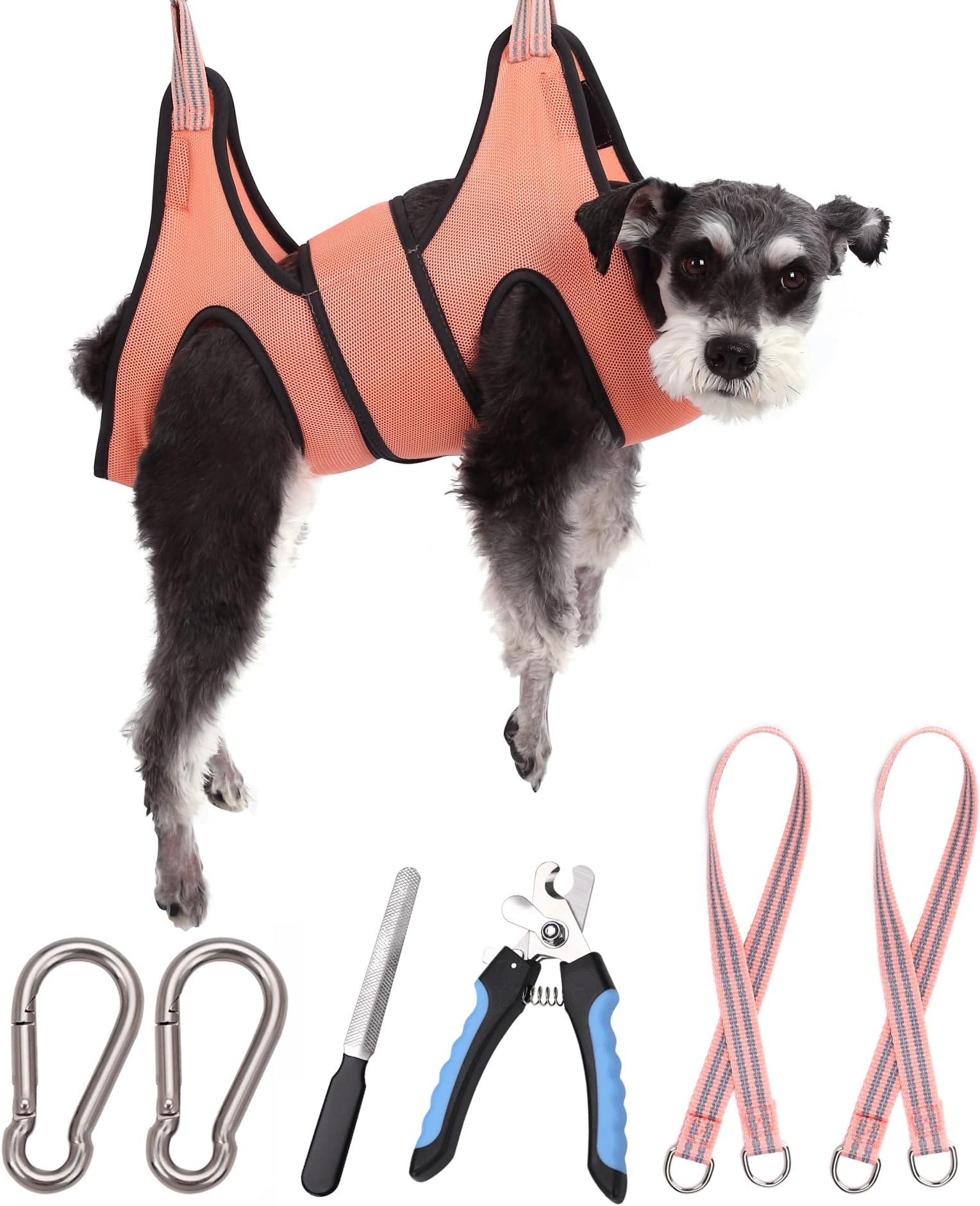 Kkiimatt Dog Pet Grooming Hammock,S Dog Hanging Harness for Nail