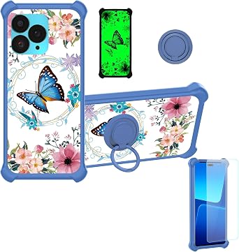 Nuu B30 Pro Case Compatible for Nuu Mobile B30 Pro Phone Case Cover [Hard PC + Soft Silicone] [Luminous Effect] YGL-LHD