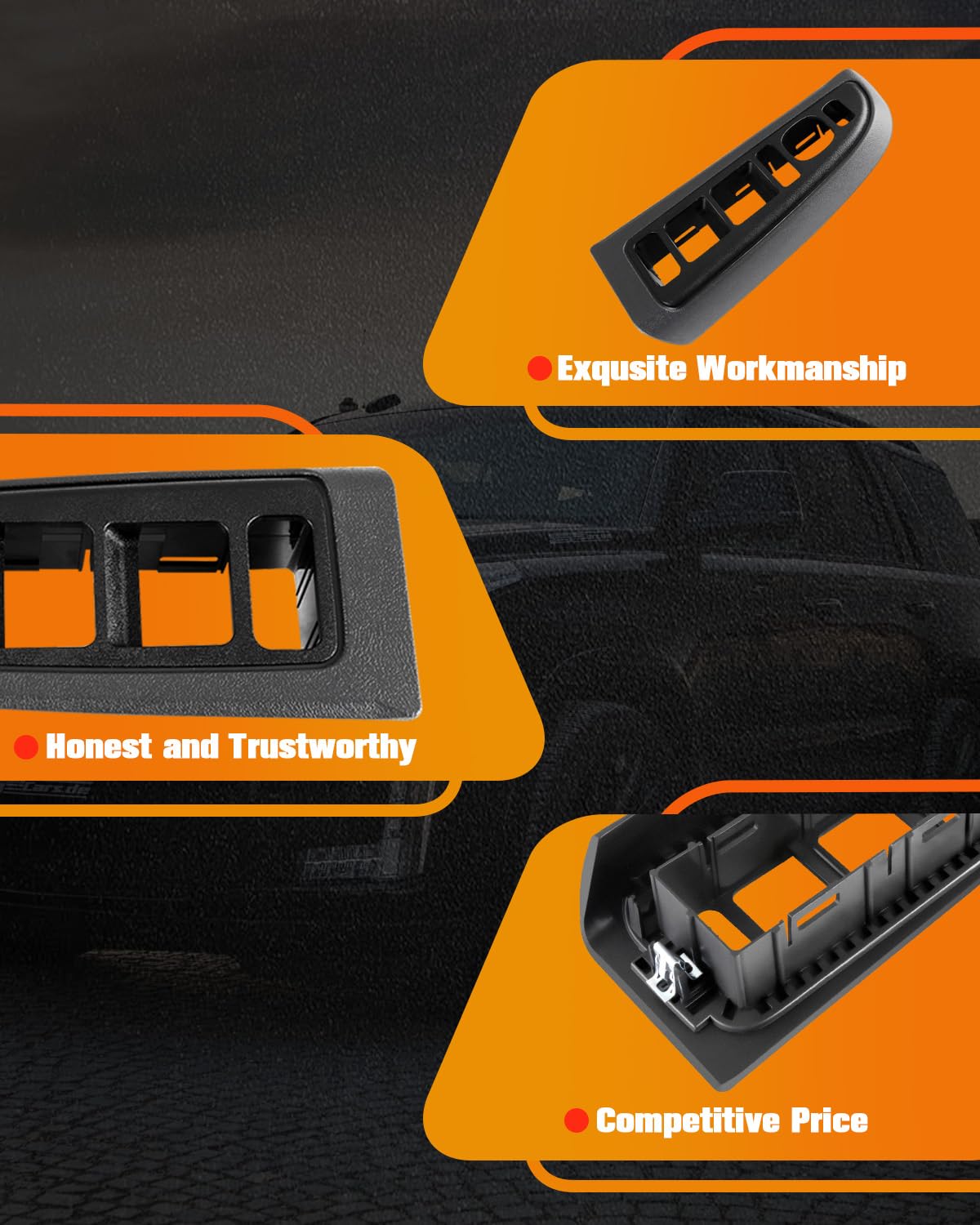 com: CCIYU Window Switch Bezel Cover for Chevrolet