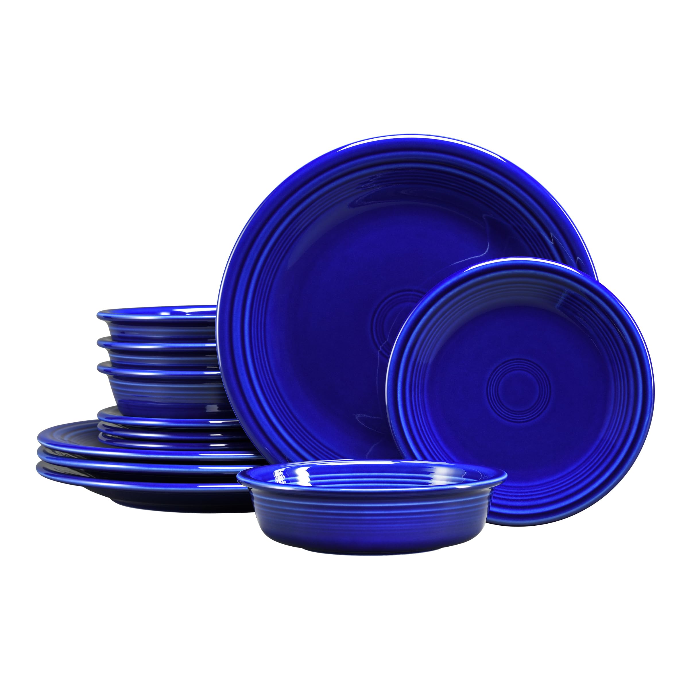 Dinnerware Set Twilight Fiesta de 12 pièces pour service de table complet