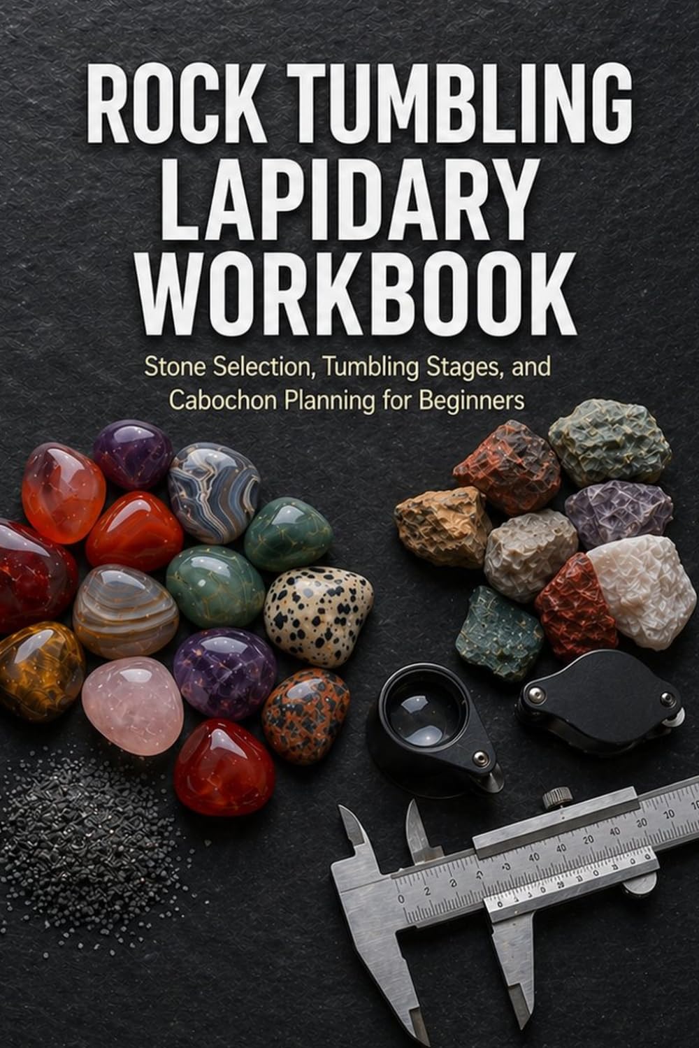 Rock Tumbling Lapidary Workbook: Stone Selection, Tumbling Stages, and Cabochon Planning for Beginners