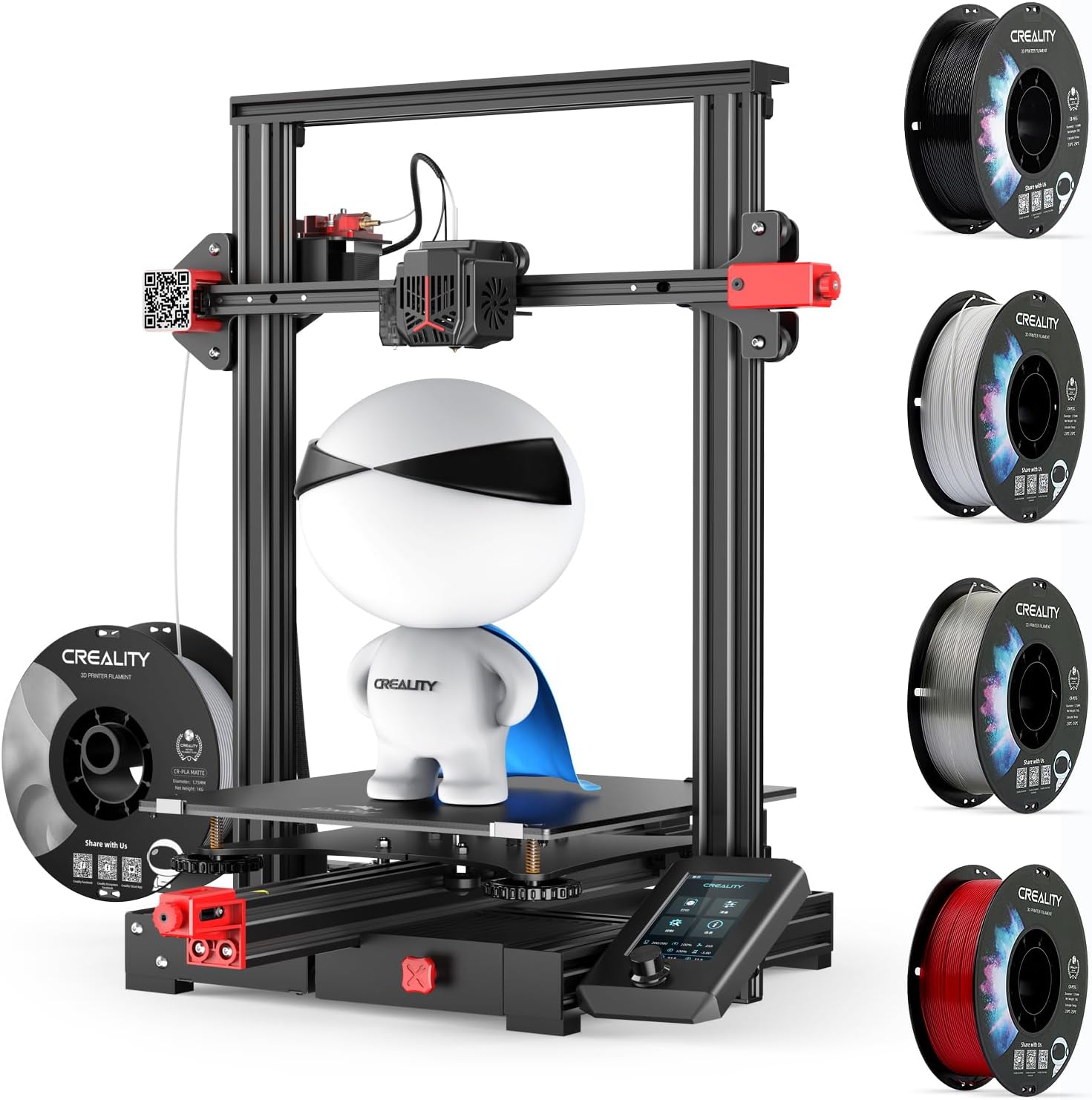 Amazon.com: Creality Ender 3 Max Neo 3D Printer Bundle with Creality ...