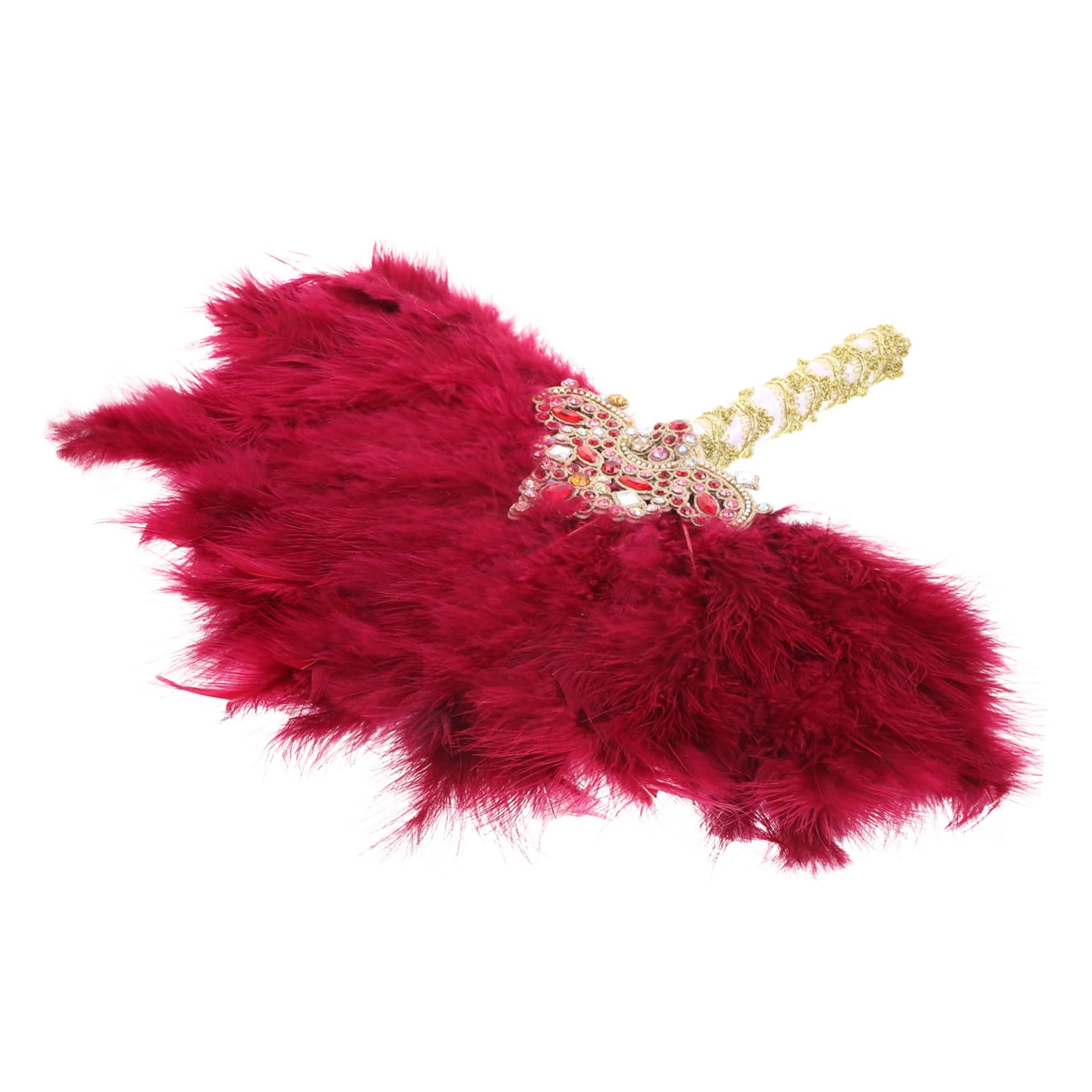 Éventail strass pour mariée accessoire de danse élégant aux finitions soignées