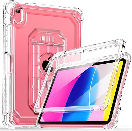 Miniatura 8 de Cantis Funda para iPad A16 de 11 pulgadas 2025iPad de 10 generación 2022 (10.9 pulgadas) con protector de pantalla y soporte para lápices, funda de