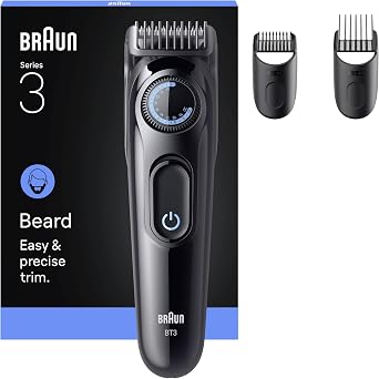 Braun Sakal D zeltici Series 3, +3 Aksesuar, 40 Uzunluk, Keskin B ak, BT3520