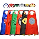 Toys for 3-10 Year Old Boys, Superhero Capes for Kids Dress up Costumes Party Supplies Present Chistmas Gifts Stocking