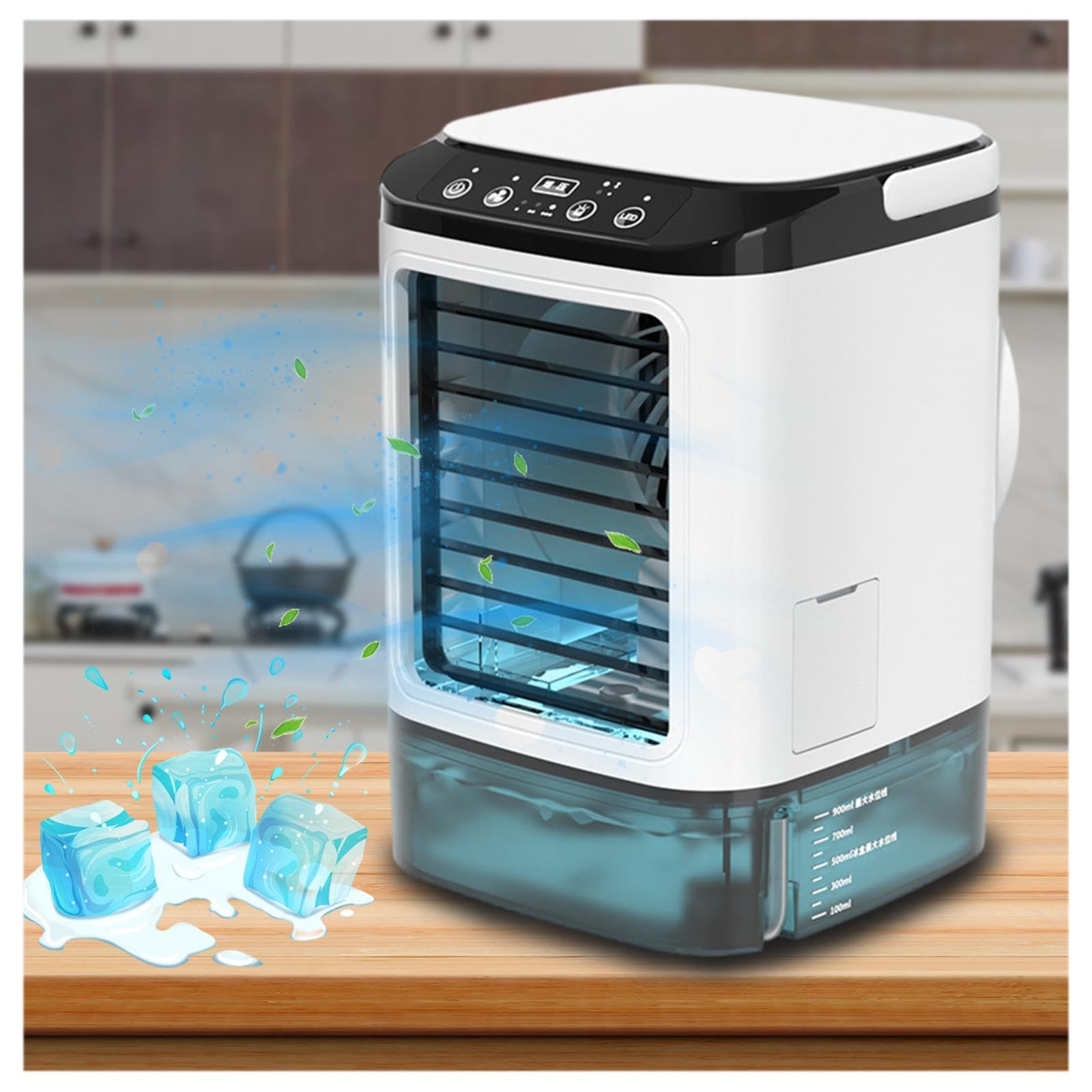 Climatiseur sans tuyau d évacuation 2 modes de brumisation réservoir 900ml