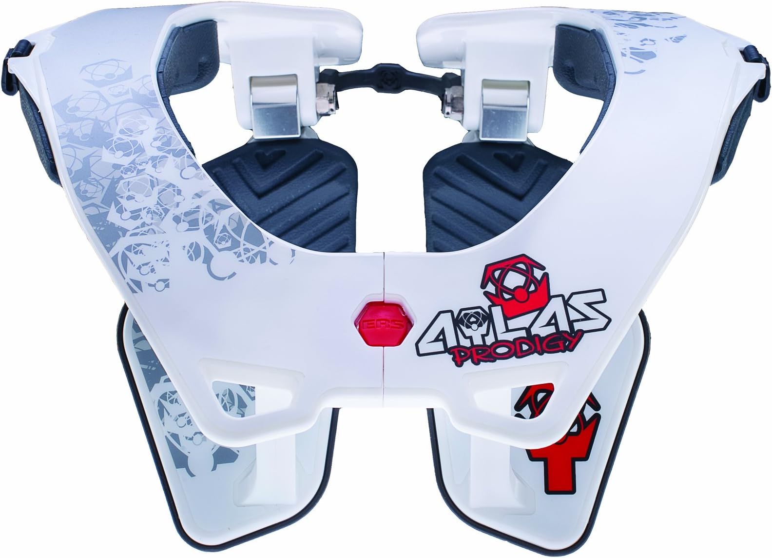 Atlas Prodigy RV Signature Neck Brace (White, One Size)