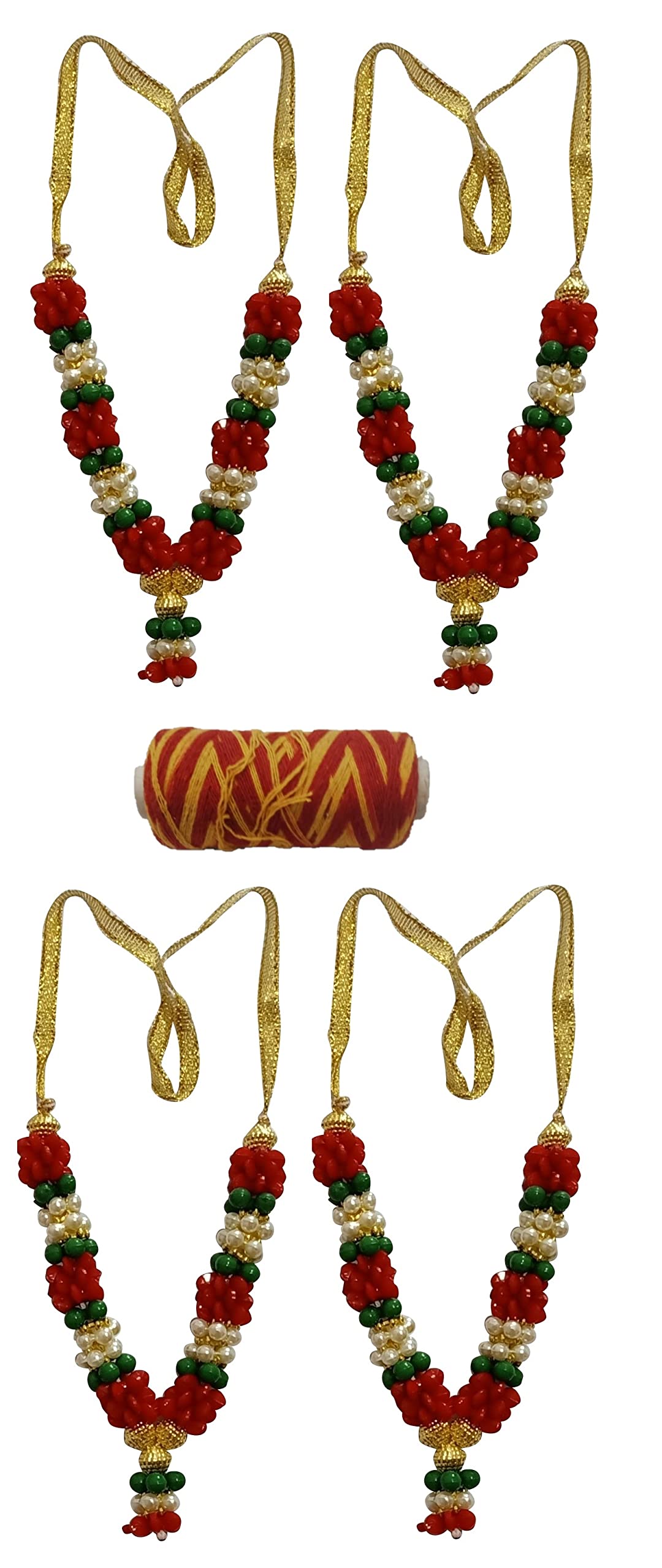 Buy Indian Handicrafts Small Garland Haar Mala for God Idol Indian