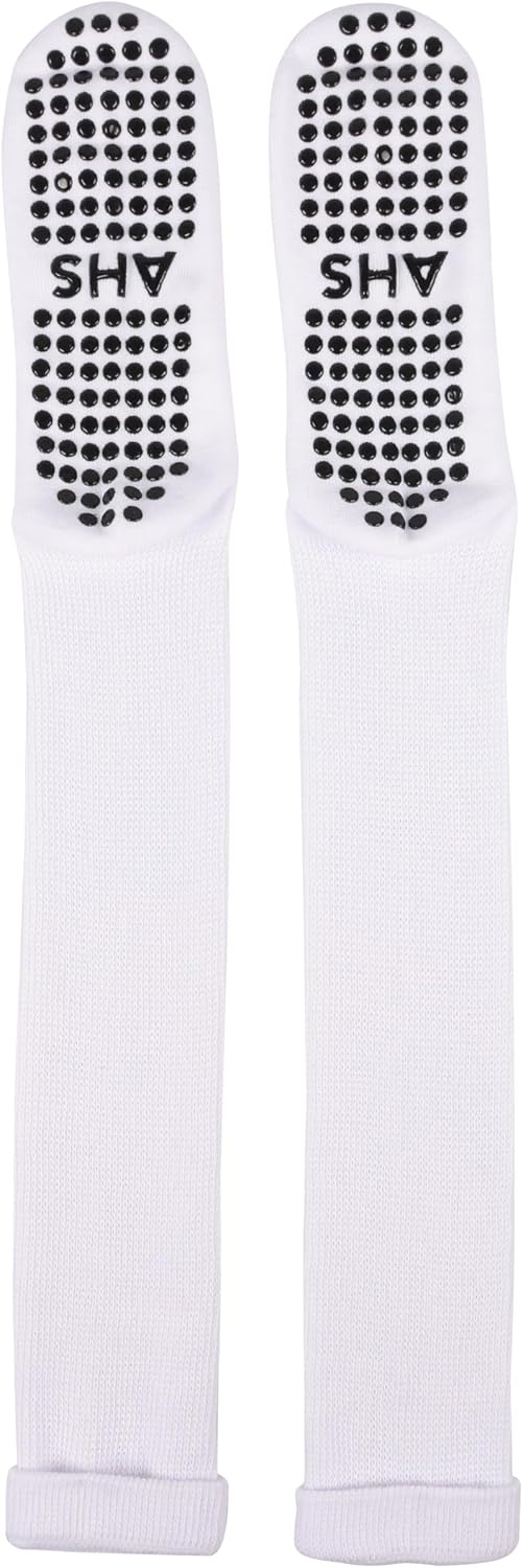 American Hospital Supply Diabetic Socks White Medium | Pack of 3 Pairs