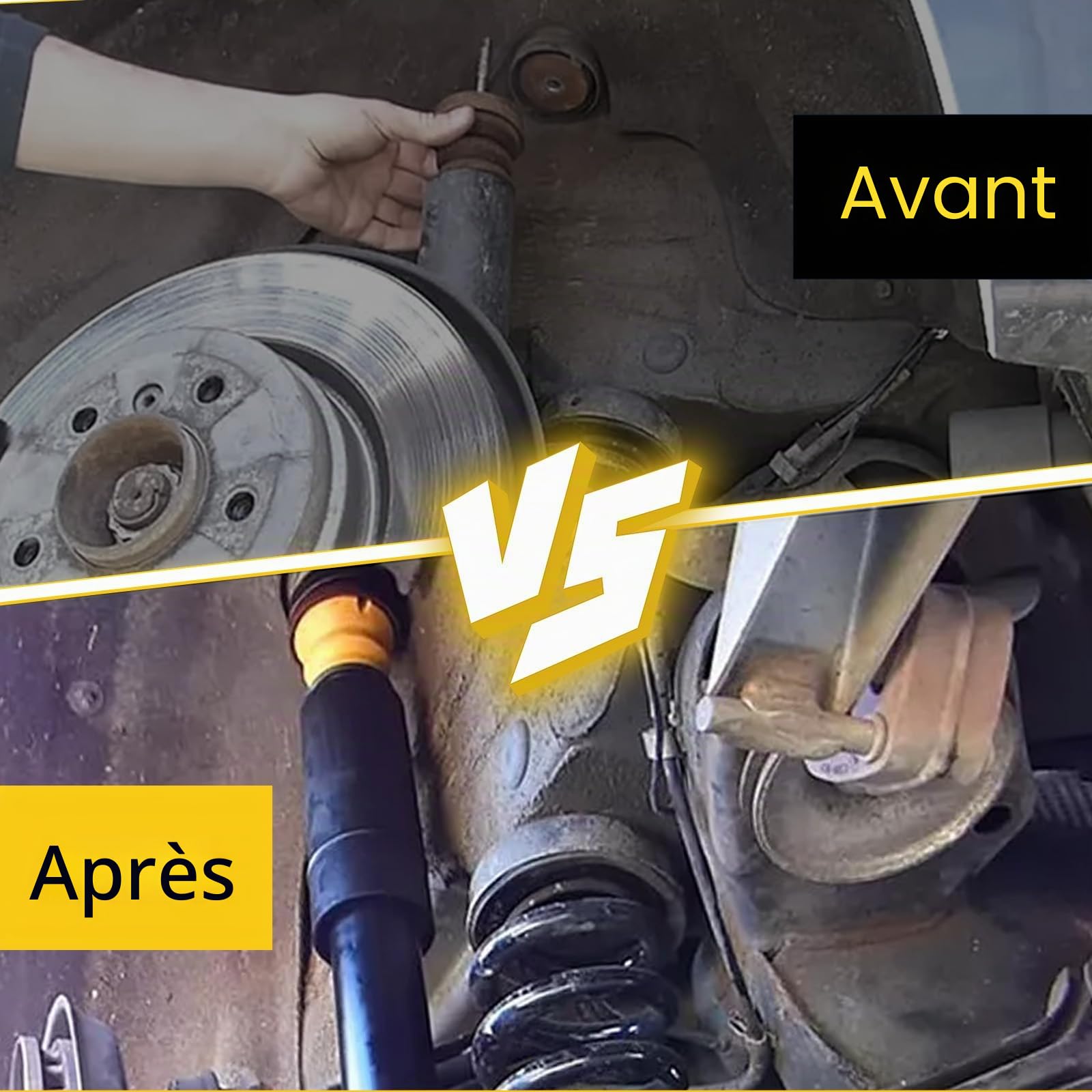 Amortisseur Arrière de Suspension Compatible avec Série 1 Série 3 X1 E81 E82 E84 E87 E88 E90 E91 E92 E93 33506771737 Kit de Réparation pour Parler de Jambe de Force - Joint D'amortisseur