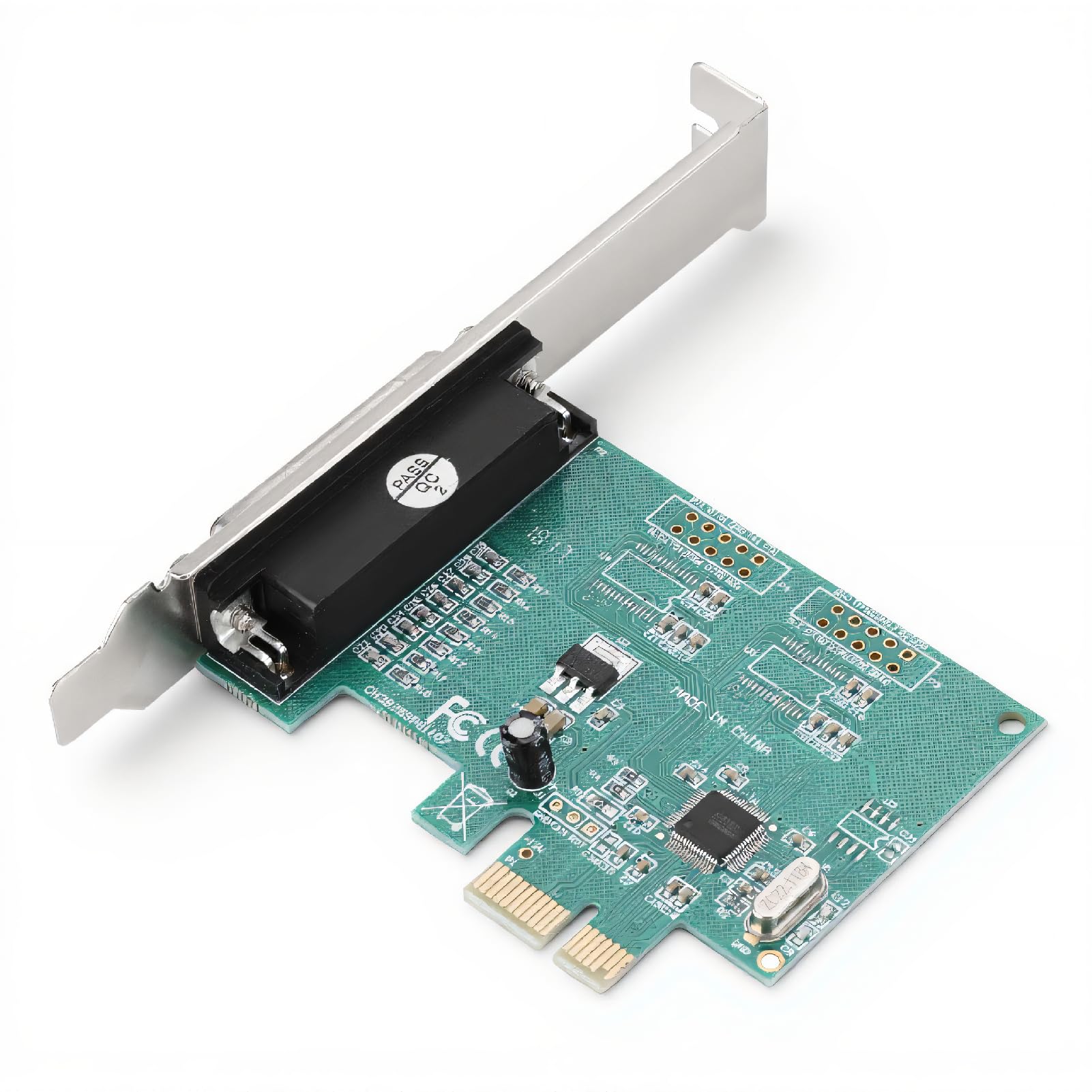 Parallel Port Card - PCI-E Adapter for Windows & Linux -1