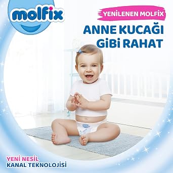 Molfix Kanal Teknolojisi Dev Avantaj Paketi 7 Beden XXL 56 Adet
