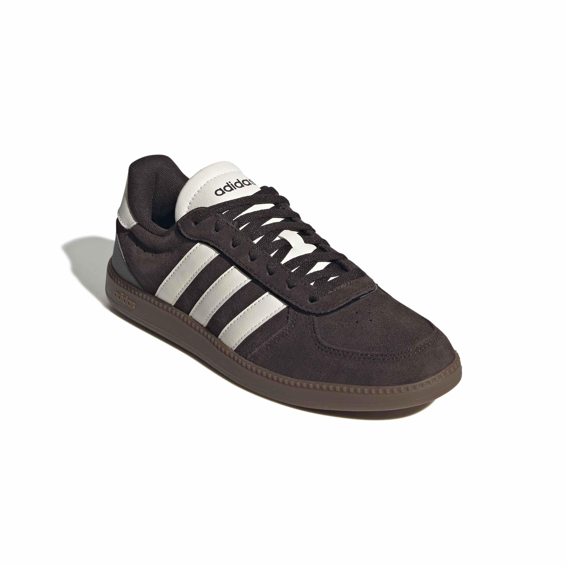 adidas Damen Breaknet Sleek Sneaker Frauen Schuhe Leder KK2224 Braun
