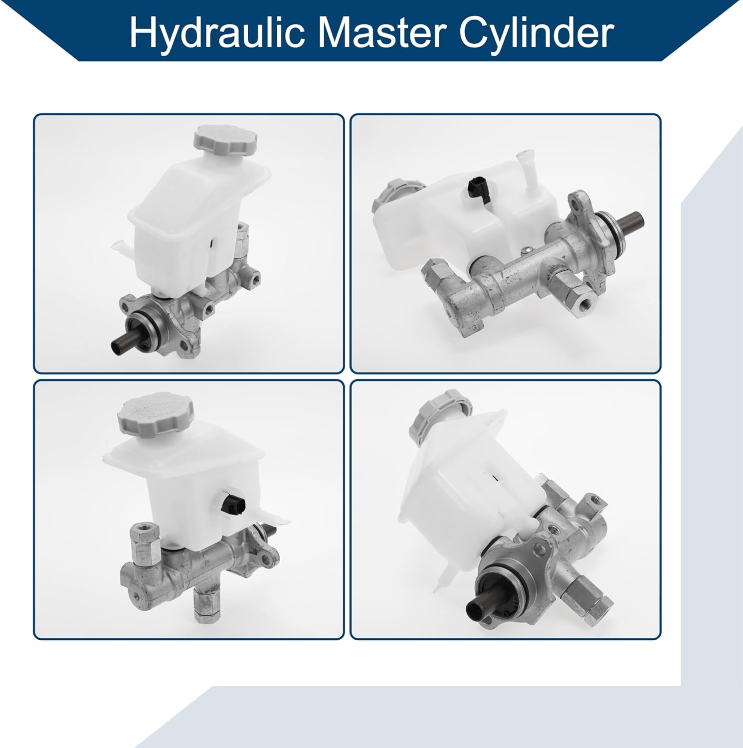 No.585101G000/M630568 Brake Master Cylinder with Reservoir for Hyundai Accent 2006-2010 Hydraulic Master Cylinder Aluminum Alloy Plastic 1 Pc