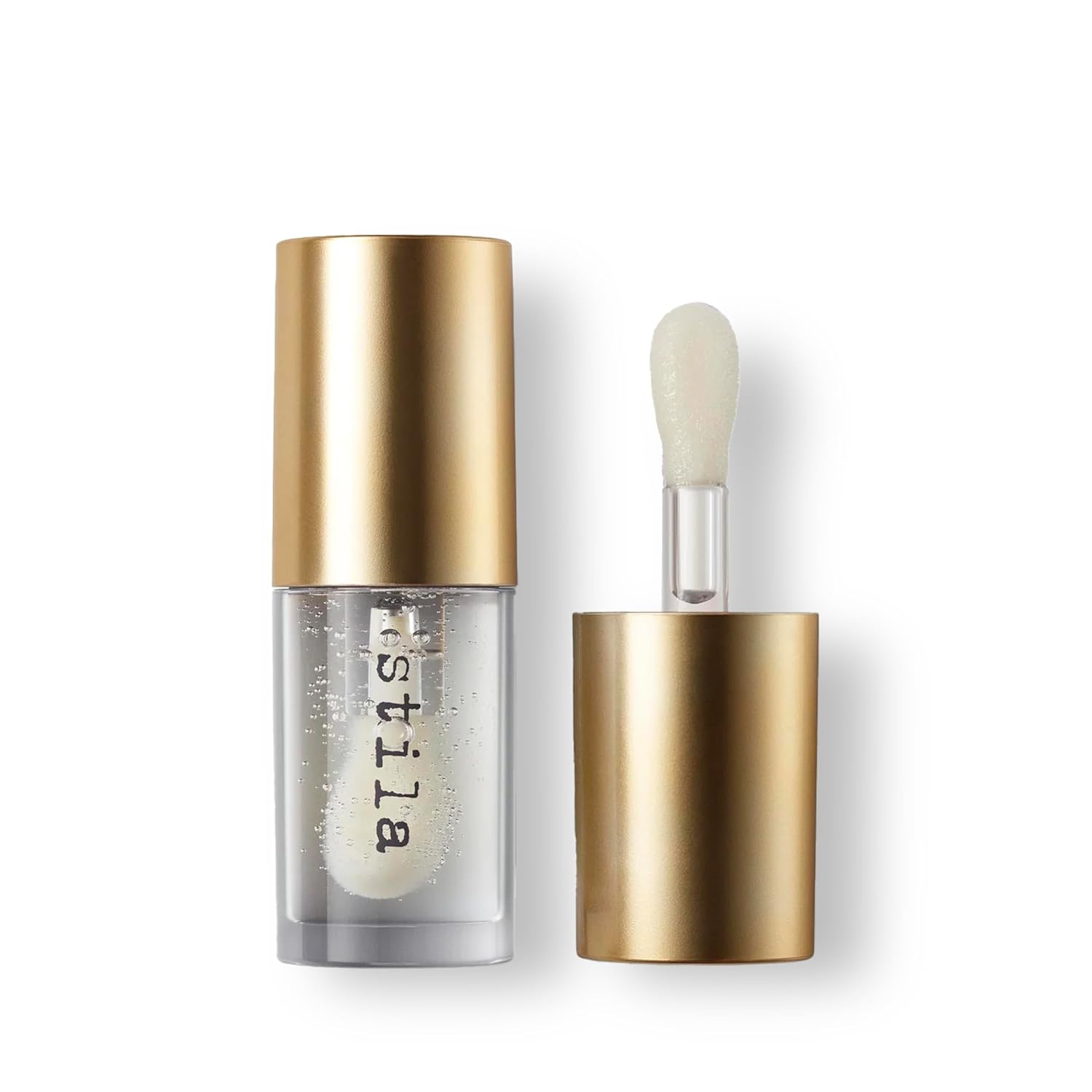 stila Heaven's Dew Gel Lip Oil Hydrating Gloss-Oil Hybrid with Jojoba, Hyaluronic Acid & Antioxidants High-Shine, Non-Sticky Nourishing Finish with Large Applicator