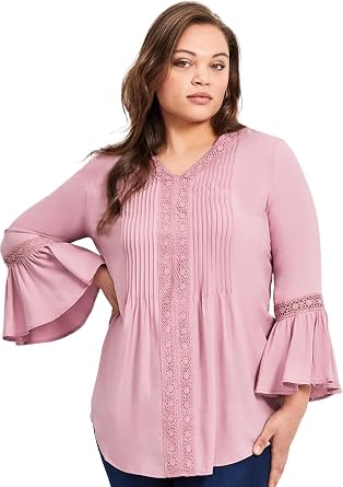 Avenue Lace Trim Tunic