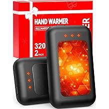 暖手器、可充电暖手器、可重复使用的便携式电动暖手器、1 秒快速智能加热、圣诞礼物、户外、高尔夫、狩猎、露营配件