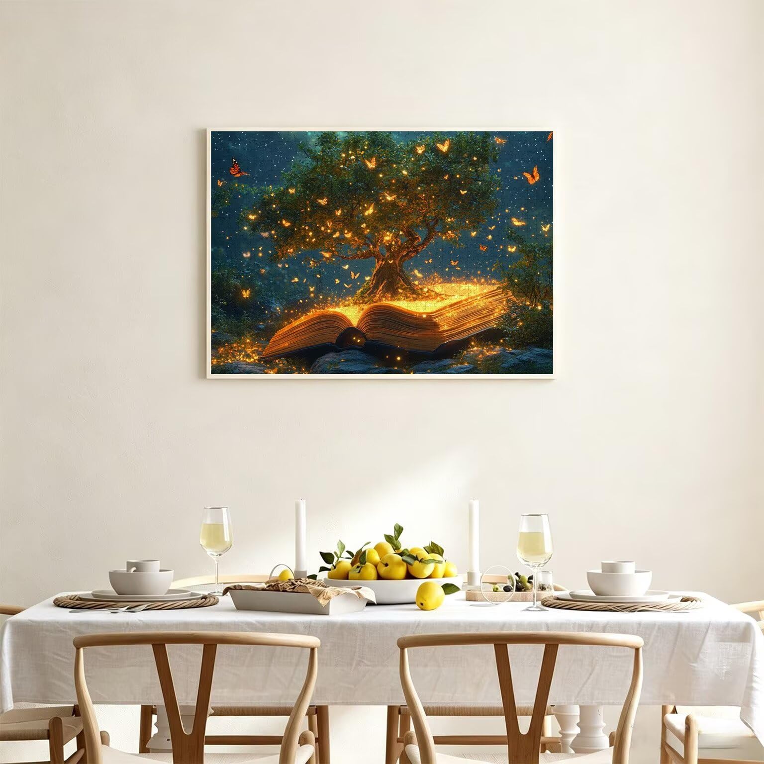 Puzzle 2000 Pezzi 99x70cm, Puzzle Adulti Albero Libro, n-734