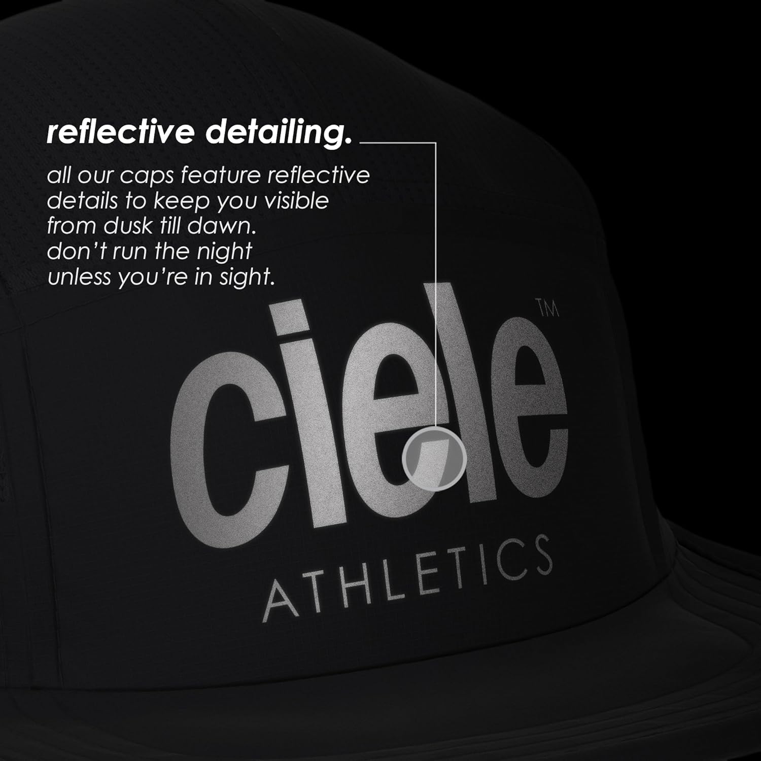 Ciele Athletics GOCap - Premium Washable Moisture Wicking Hat with Sun Protection, 5-Panel Knit Running Hat