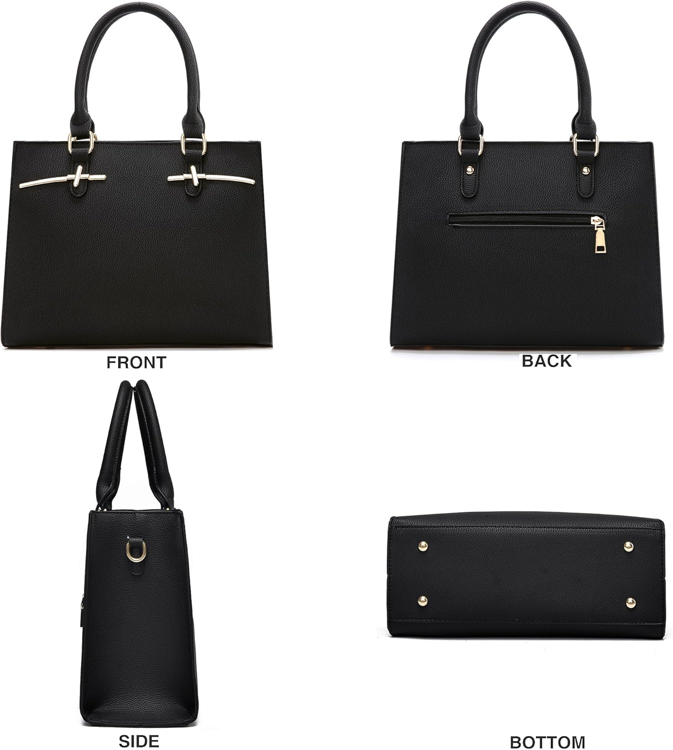 Purses for Women Crossbody Handbags Bags for Womens Shoulder Purse PU Leather Satchel Tote Bag Top Handle - Image 6