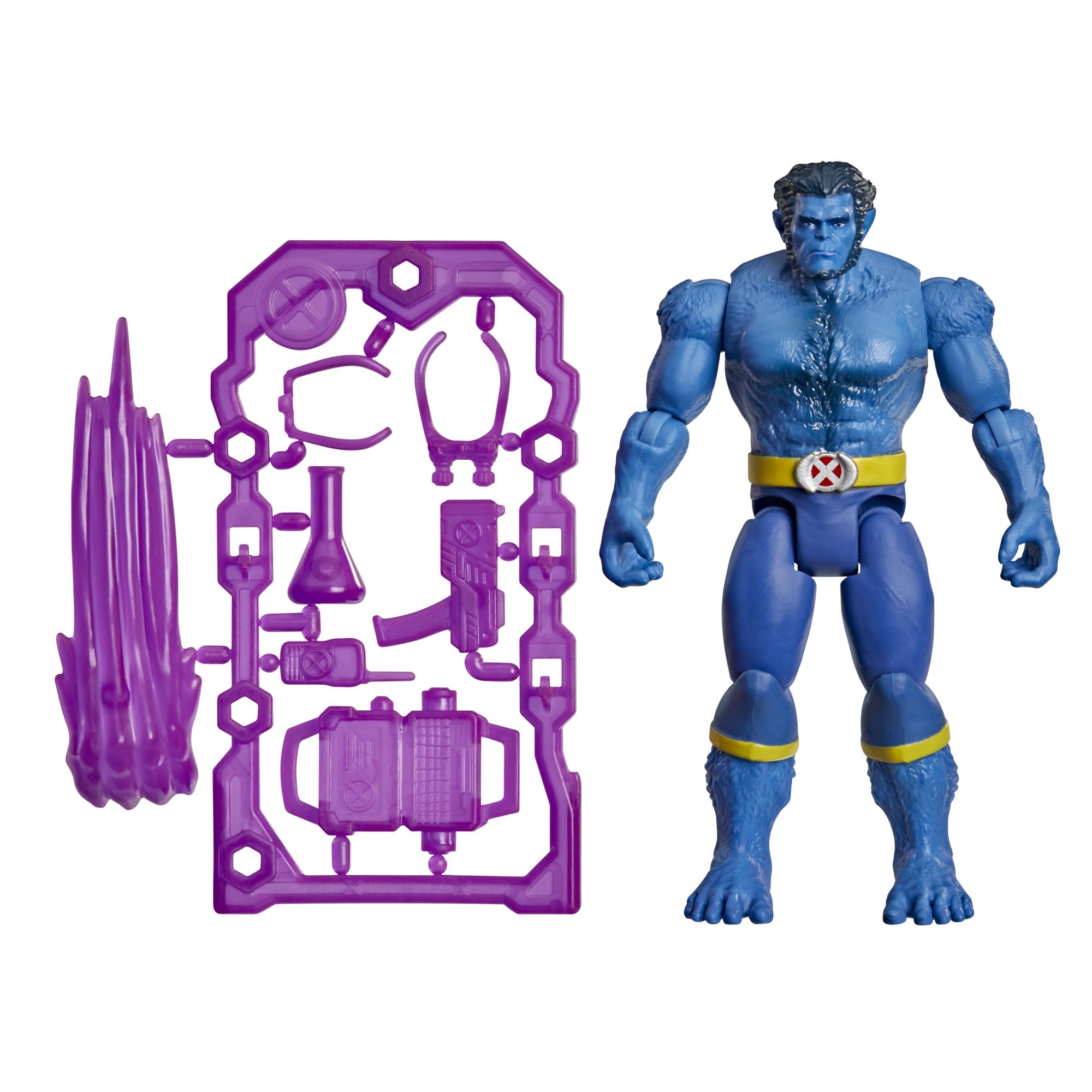 Marvel Studios Avengers: Doomsday ActionVerse Marvel's Beast 11.4 cm Action Figure & Accessories, Super Hero Toys & Figures, Ages 4+