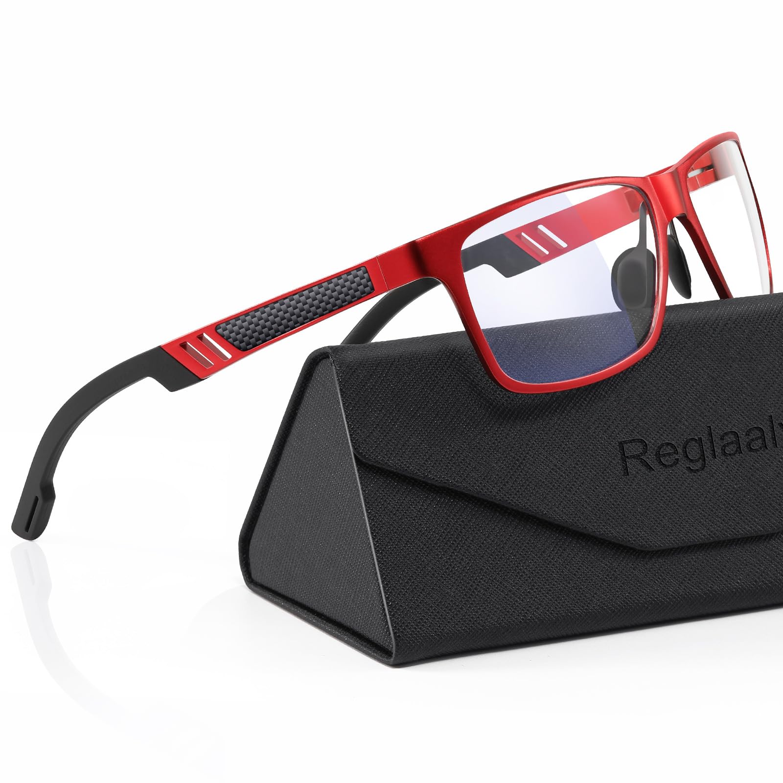 Gafas con bloqueo de luz azul para hombre y mujer, gafas de juego, gafas de pantalla de ordenador, marco de metal