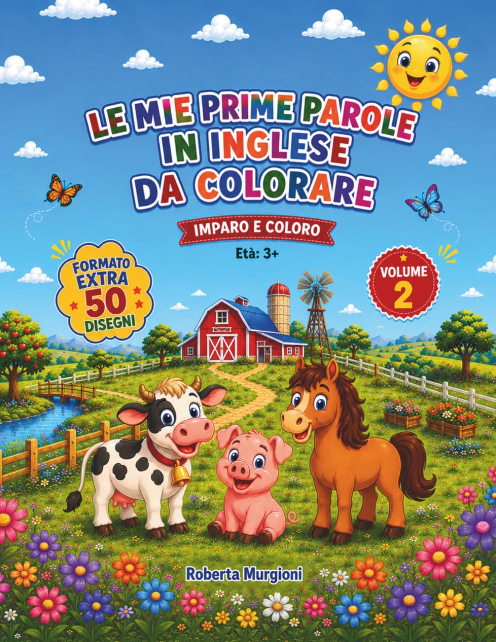 LE MIE PRIME PAROLE IN INGLESE DA COLORARE: IMPARO E COLORO