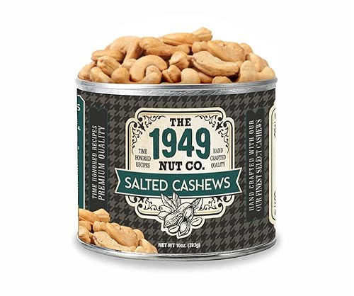 Vista 21 de The 1949 Nut Co. Cacahuetes gourmet salados estilo Virginia Fritos asados al aceite con un crujiente crujiente único extragrande, cocido a mano