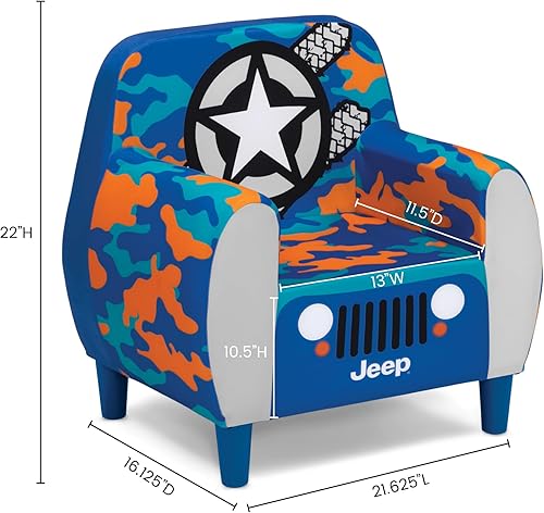 Miniatura 3 de Delta Children Silla de espuma Jeep