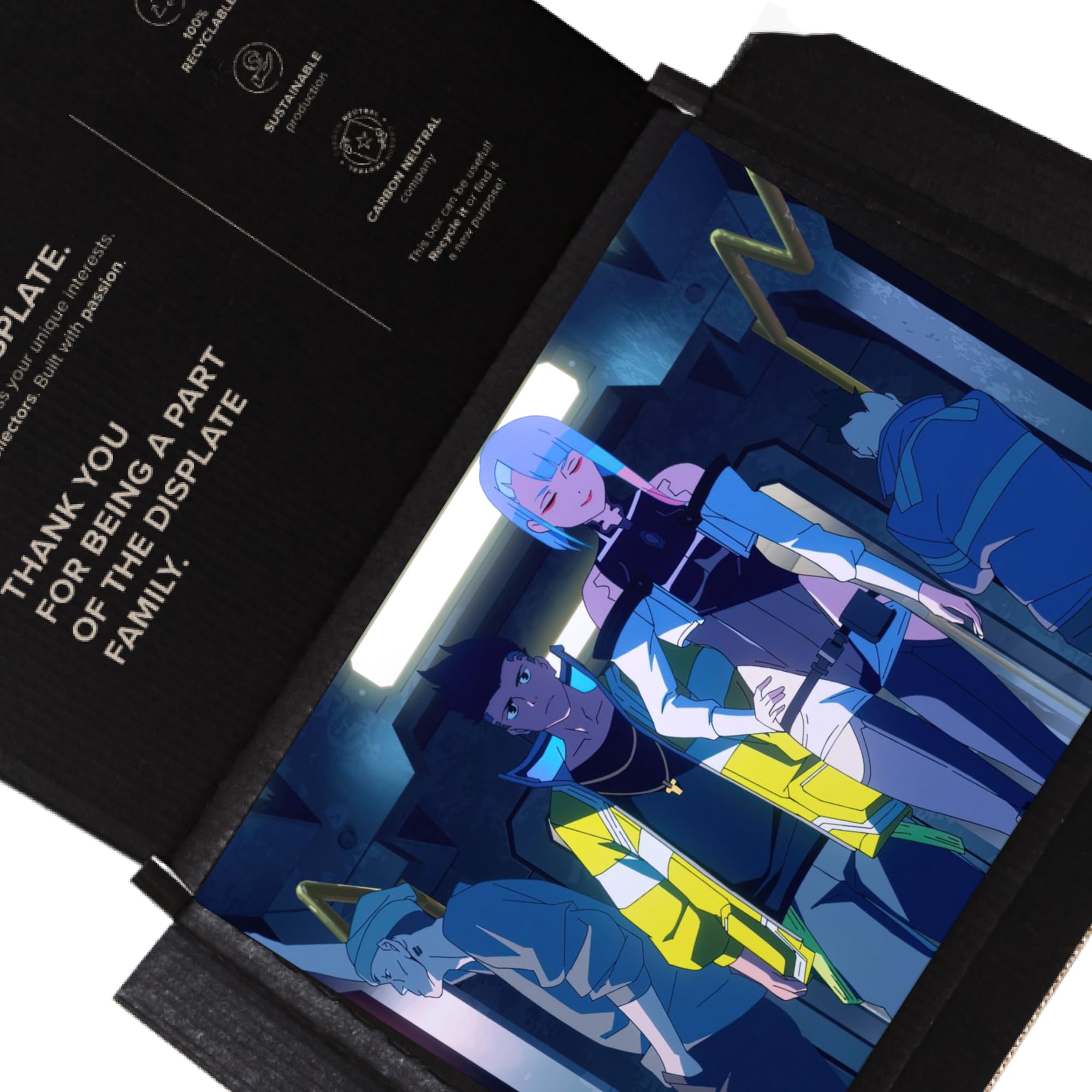 Amazon.com: Displate Official Cyberpunk Edgerunners Metal Poster